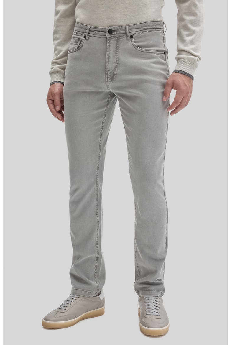 Brad Straight Leg Five Pocket Pants, Main, color, GRIFFIN GREY