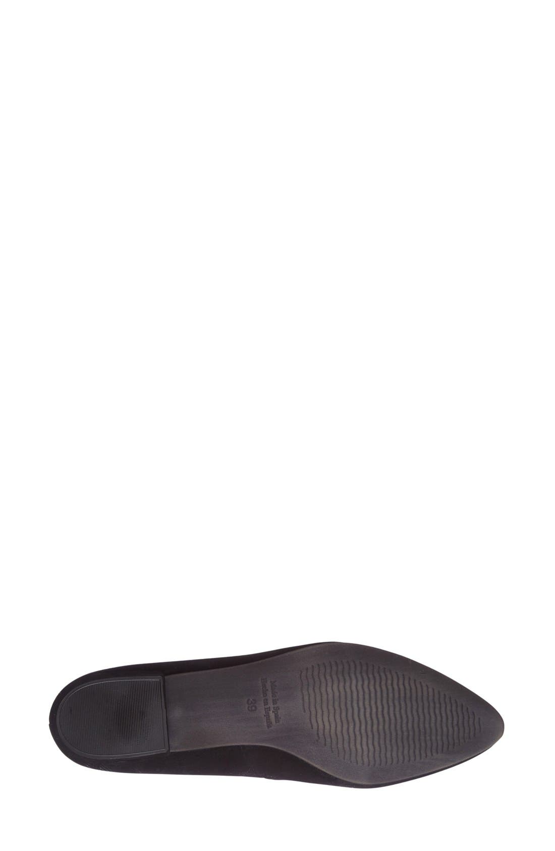 patricia green 'Sandra' Pointy Toe Pump, Alternate, color, BLACK SUEDE