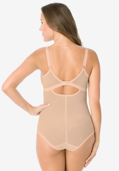 Secret Solutions Bodybrief Power Mesh Firm Control In Black