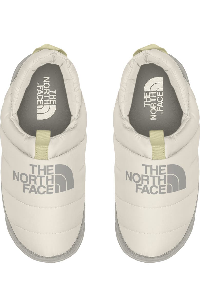 The North Face Nuptse Down Slipper, Alternate, color, White Dune/ Soapstone
