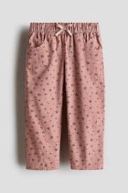 H&M Patterned Corduroy Joggers