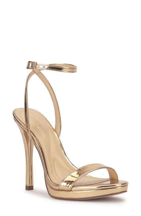 Divra Ankle Strap Stiletto Sandal