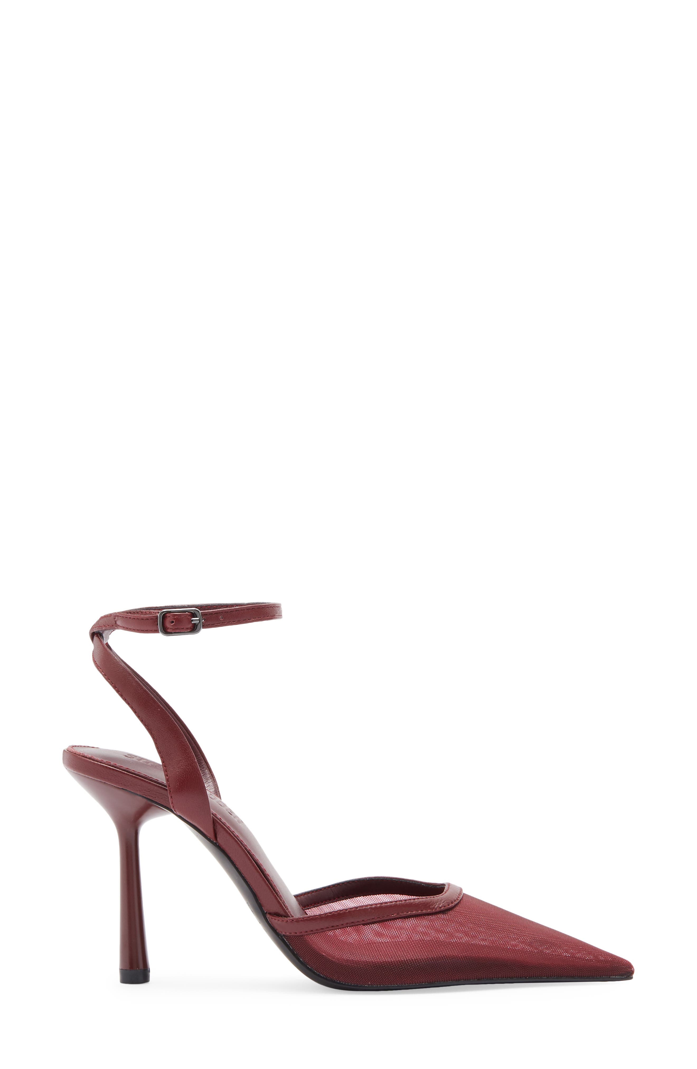 Steve Madden Alliance Pointed Toe Pump, Alternate, color, Burgundy