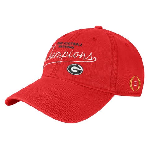 Men's Legacy Athletic Red Georgia Bulldogs College Football Playoff 2022 National Champions Adjustable Hat