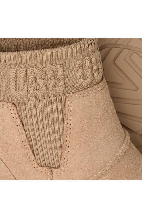 Ugg(r) Moxy Water Resistant Chelsea Boot In Sand