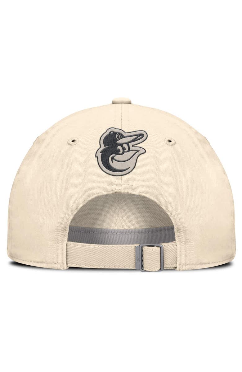 Nike Men's Nike Natural Baltimore Orioles Camo Pack Club Adjustable Hat, Alternate, color, 