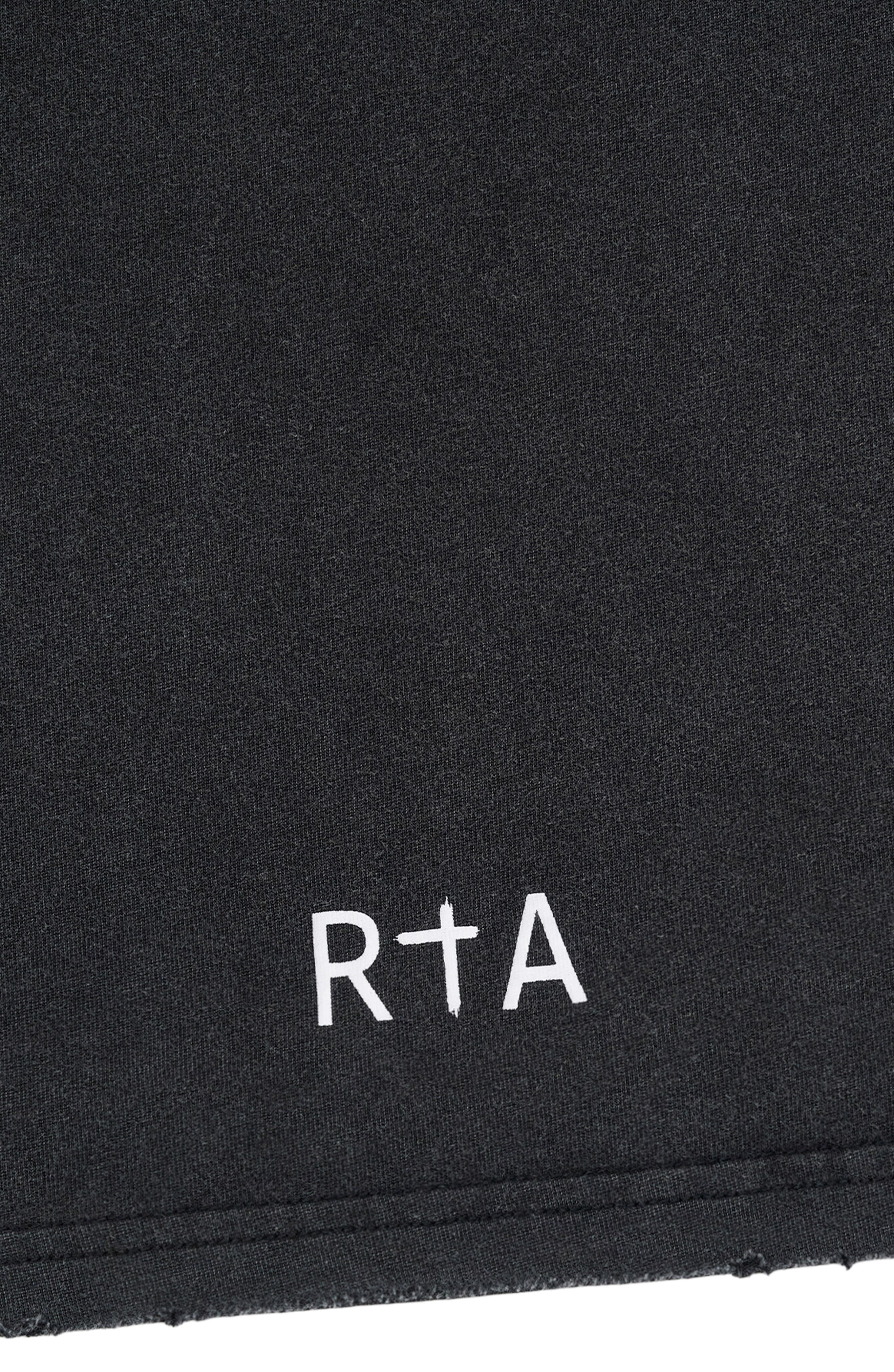 RtA Loris Double Layer Long Sleeve Graphic T-Shirt (Men) | Nordstrom