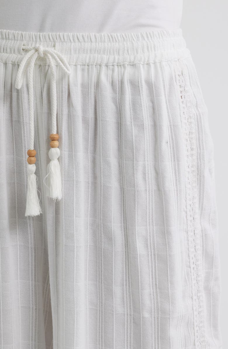 Rip Curl Catalina Islands Wide Leg Pants, Alternate, color, Optical White