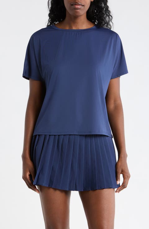 Dolman Sleeve Crop Active T-Shirt