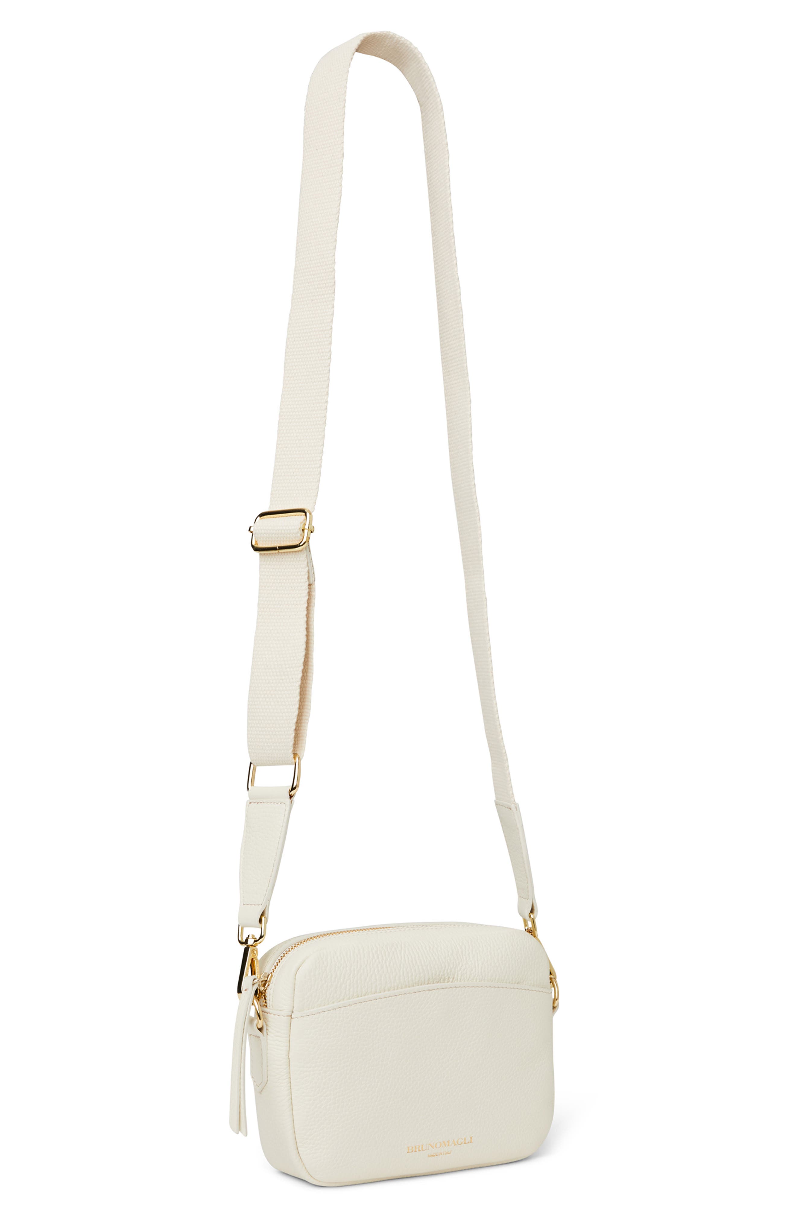 Carina Crossbody Bag, Alternate, color, CREAM