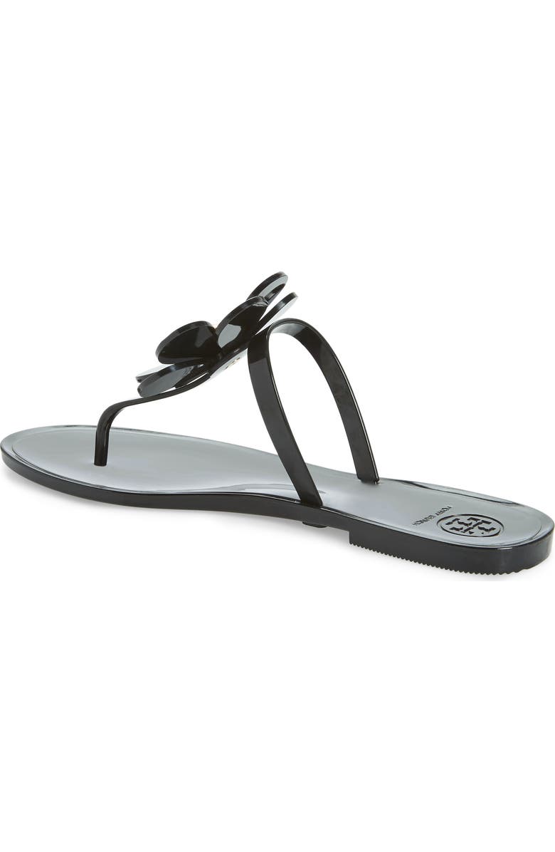Tory Burch Floral Jelly Flip Flop, Alternate, color,