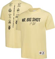 Mitchell & Ness Men's Mitchell & Ness Chauncey Billups Cream Detroit Pistons Premium T-Shirt