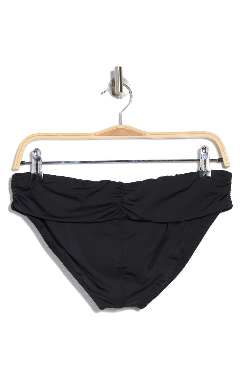 JANTZEN Foldover Hipster Bikini Bottoms, Alternate, color, Black