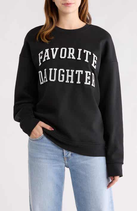 Favorite Daughter The Collegiate Embroidered Graphic Sweatshirt