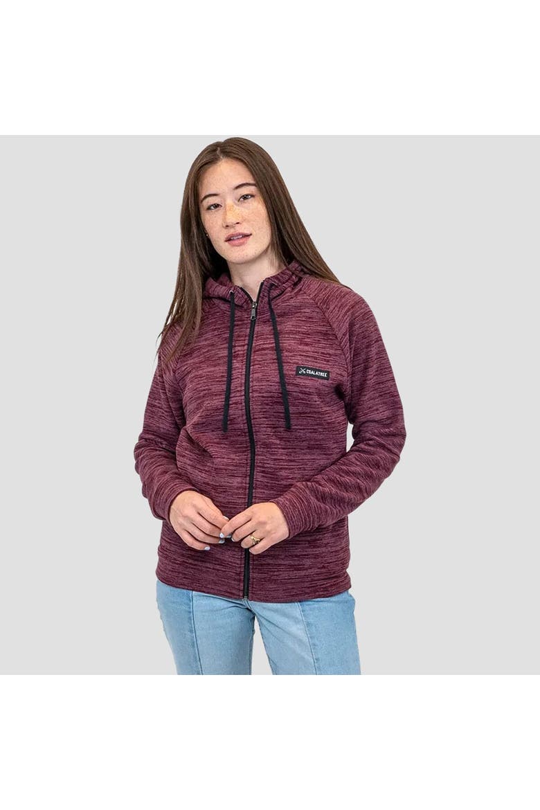 Unisex Evolution Full-zip Hoodie, Main, color, Maroon