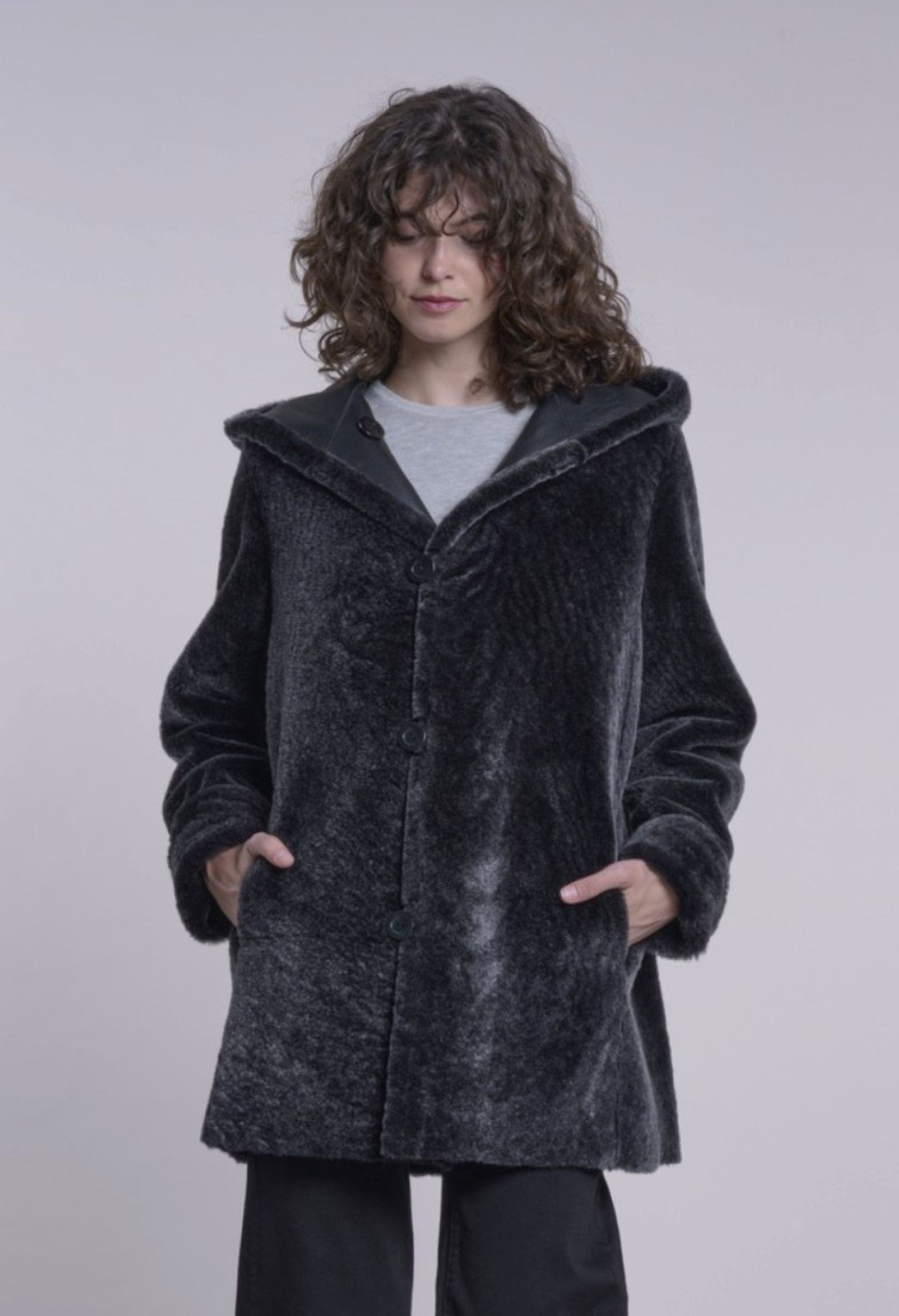 Genuine Shearling Coat