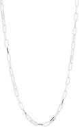 NORDSTROM RACK Demi Fine Paperclip Chain Necklace