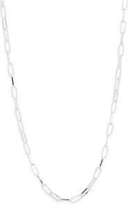 NORDSTROM RACK Demi Fine Paperclip Chain Necklace