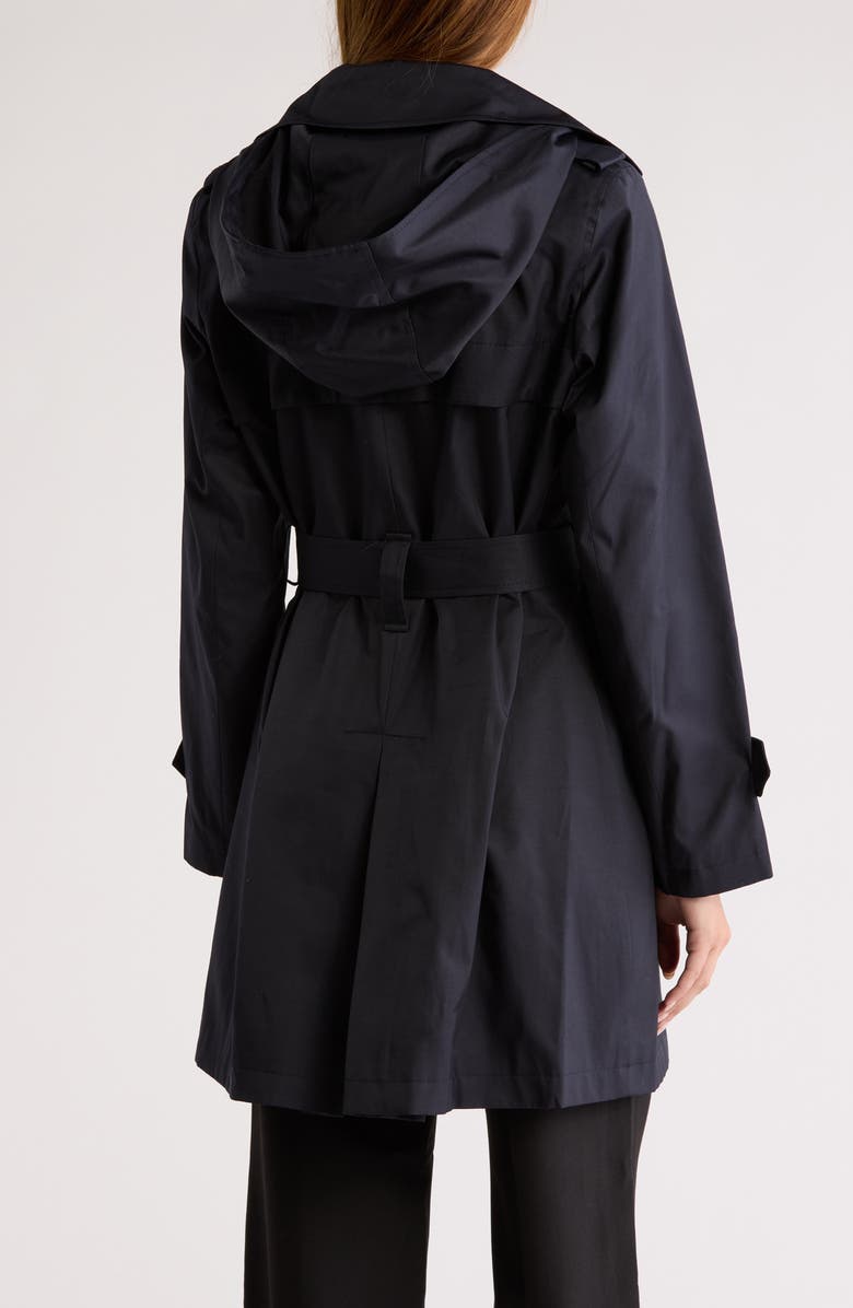 Sam Edelman Button Front Belted Trench Coat, Alternate, color,