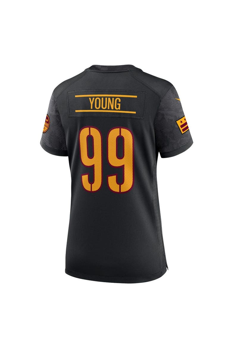 Women's Nike Chase Young Black Washington Commanders Player Jersey, Alternate, color, Black