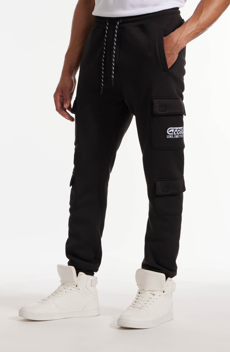 Ecko Unltd. Way Out Fleece Jogger, Alternate, color, Black
