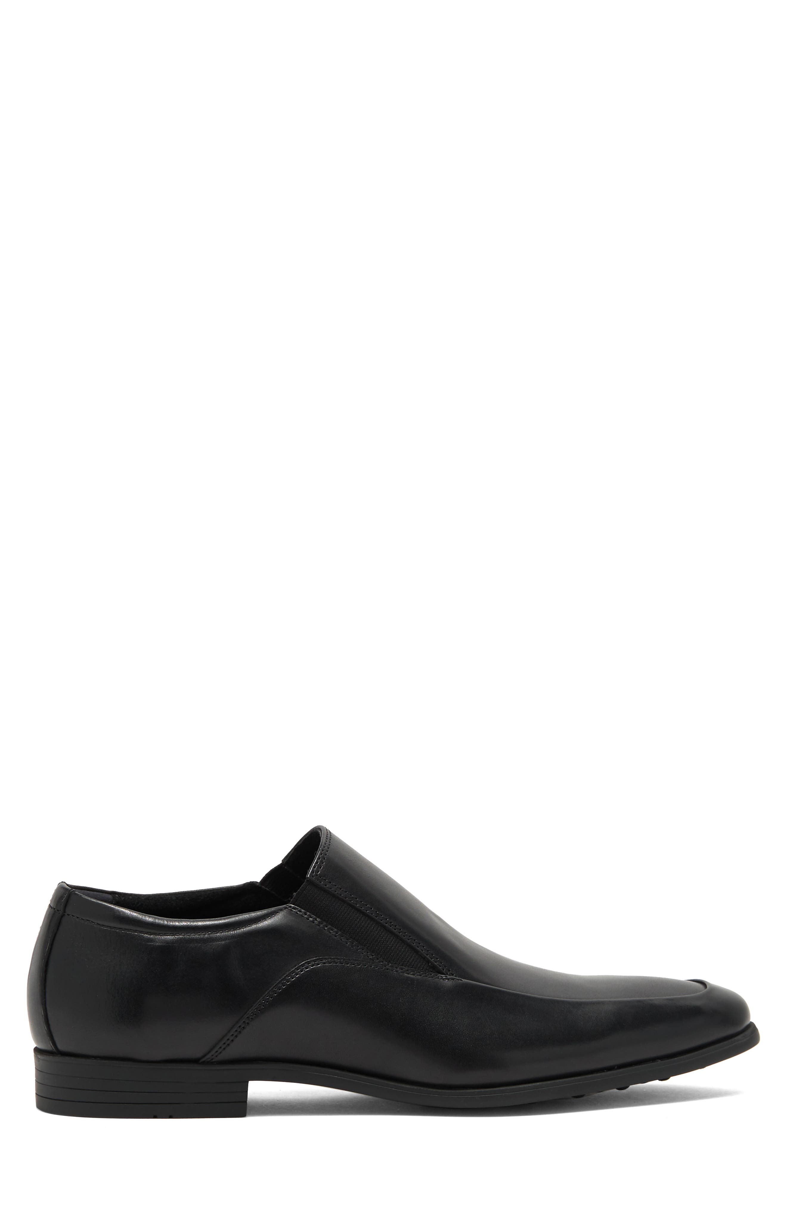 Rush by Gordon Rush Jackson Leather Slip-On Loafer, Alternate, color, Black