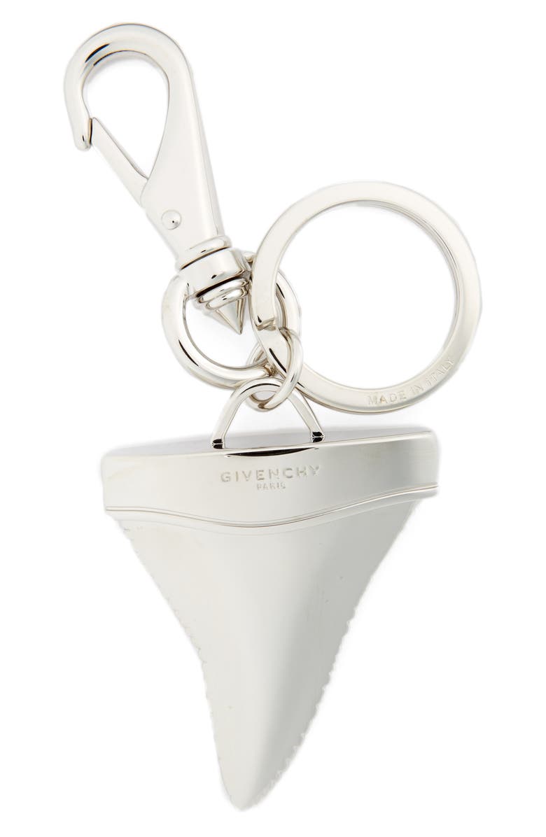 Givenchy Shark Tooth Key Chain, Main, color, 