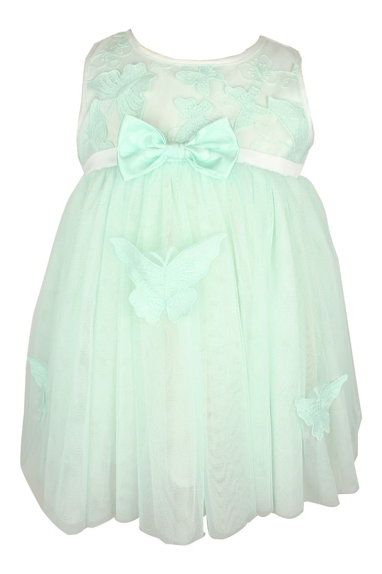 Sleeveless Tulle Dress, Main, color, MINT