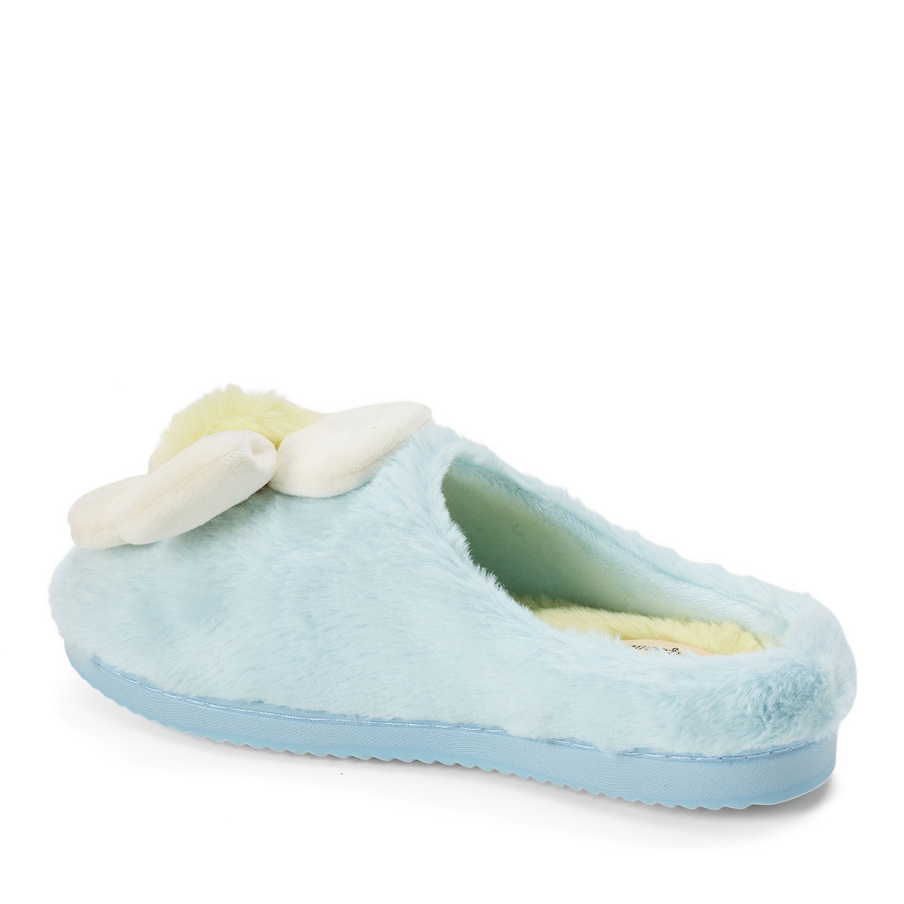 Rosie Furry Icon Clog Slipper, Alternate, color, BLUE WASH
