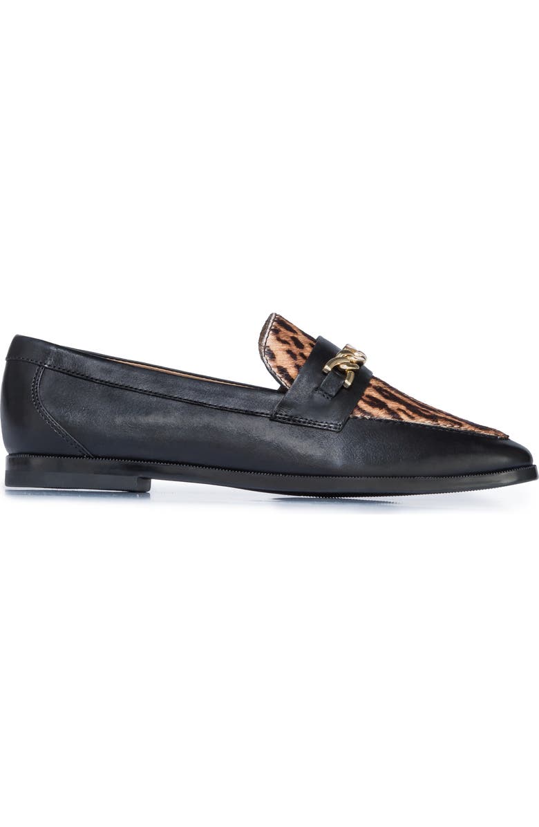 Bernardo Footwear Zephyr Haircalf Chain Loafer, Alternate, color,