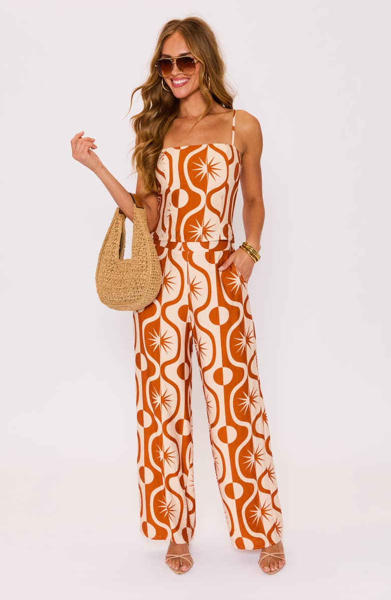 VICI Collection Valencia Abstract Pants, Alternate, color, 