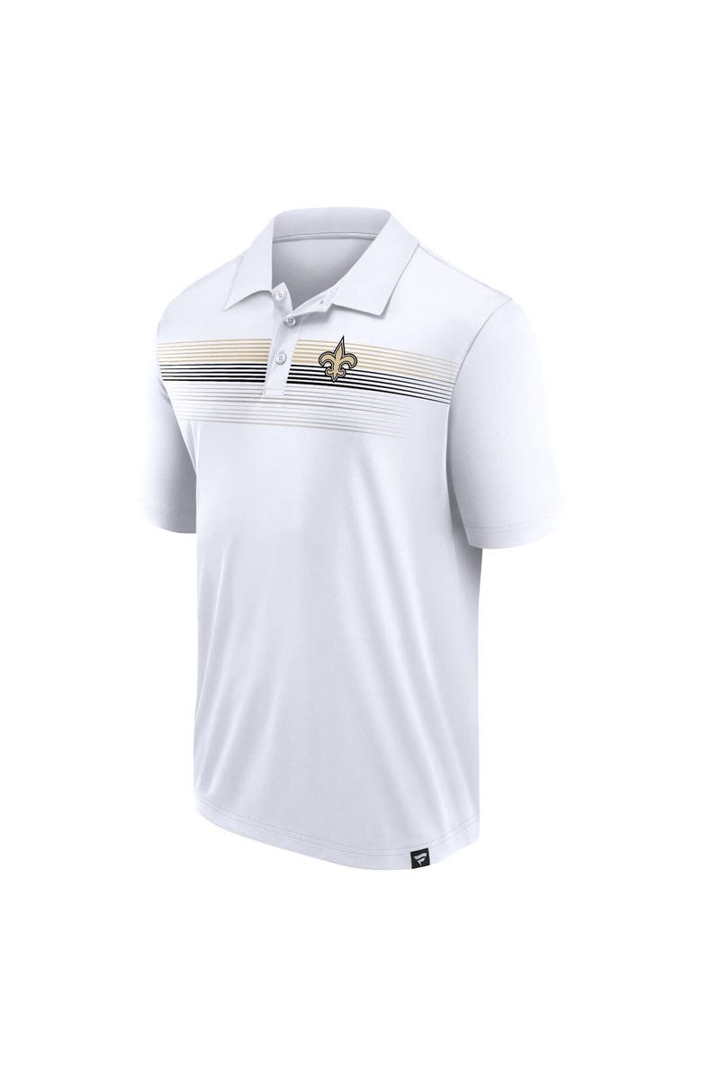 FANATICS Men's Fanatics Branded White New Orleans Saints Victory For Us Interlock Polo, Alternate, color, White