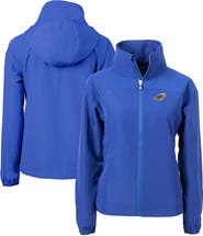 Cutter & Buck Women's Cutter & Buck Blue Akron RubberDucks Charter Eco Recycled Full-Zip Jacket