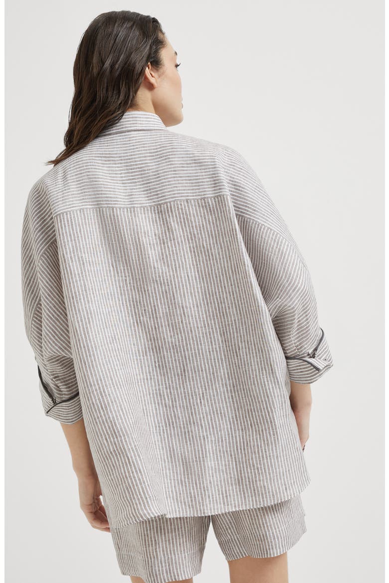 Linen shirt, Alternate, color, Light Brown