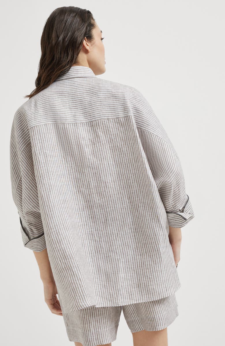 Brunello Cucinelli Linen shirt, Alternate, color, 