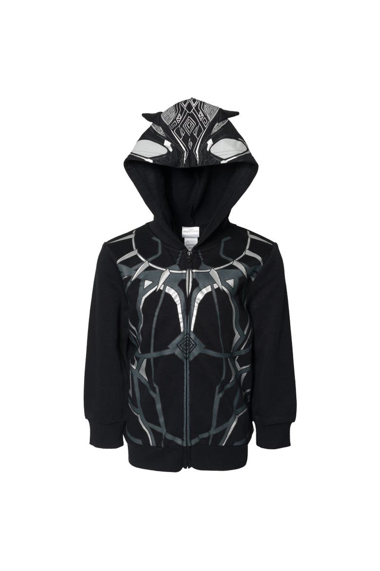 Avengers Black Panther Cosplay Pullover Hoodie, Main, color, Multicolor