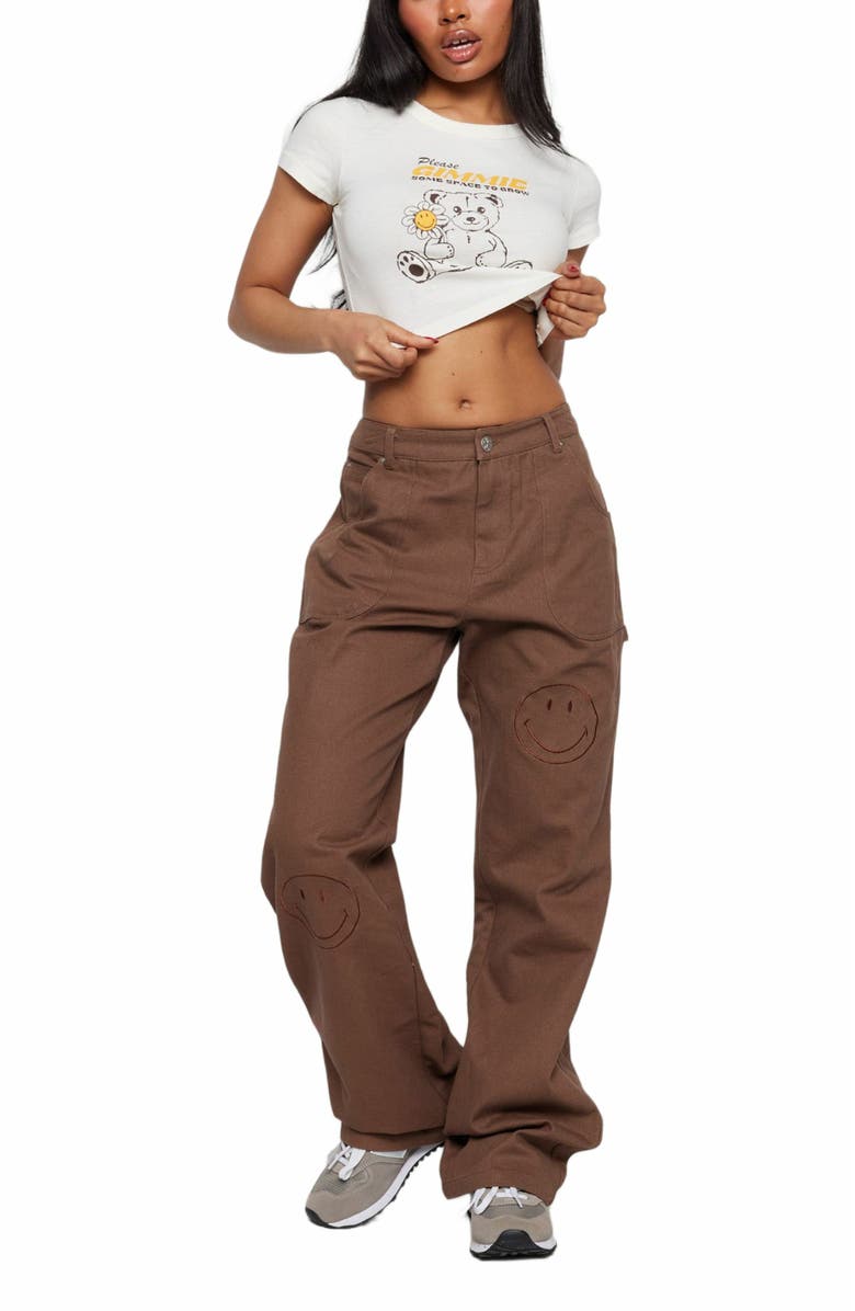 Samii Ryan GIMMIE SPACE BABY TEE, Alternate, color, White