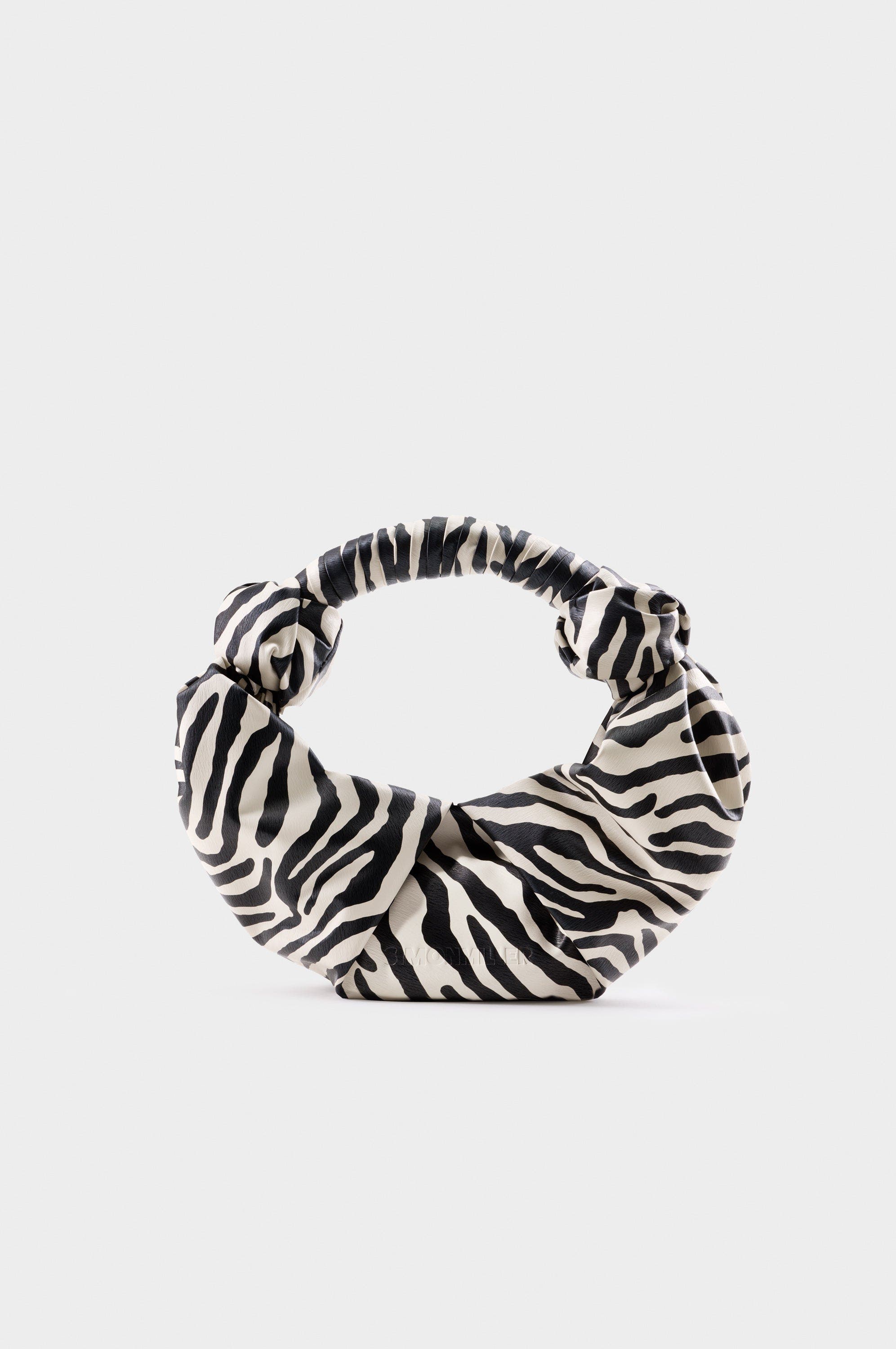 Vegan Leather Lopsy Bag, Main, color, Zebra Trip