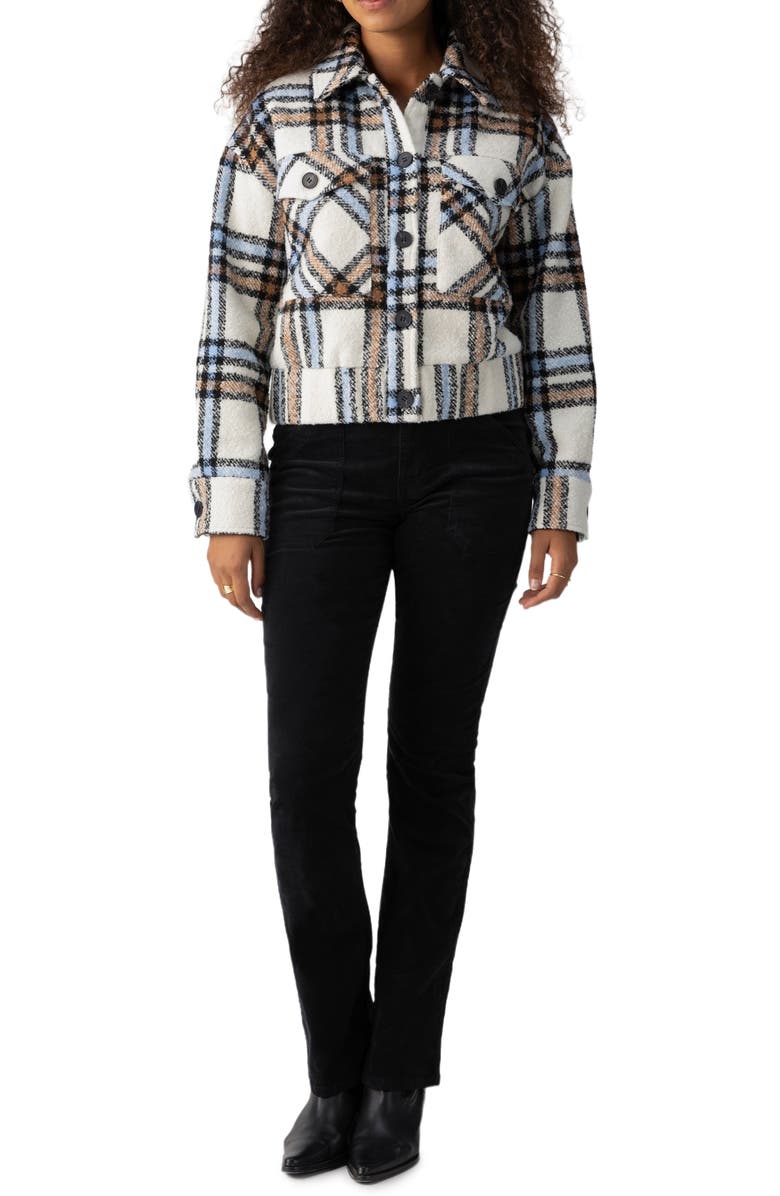 Sanctuary Liv Plaid Jacket, Alternate, color, 