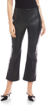 FIFTEEN TWENTY Sigourney Faux Leather Ankle Pants