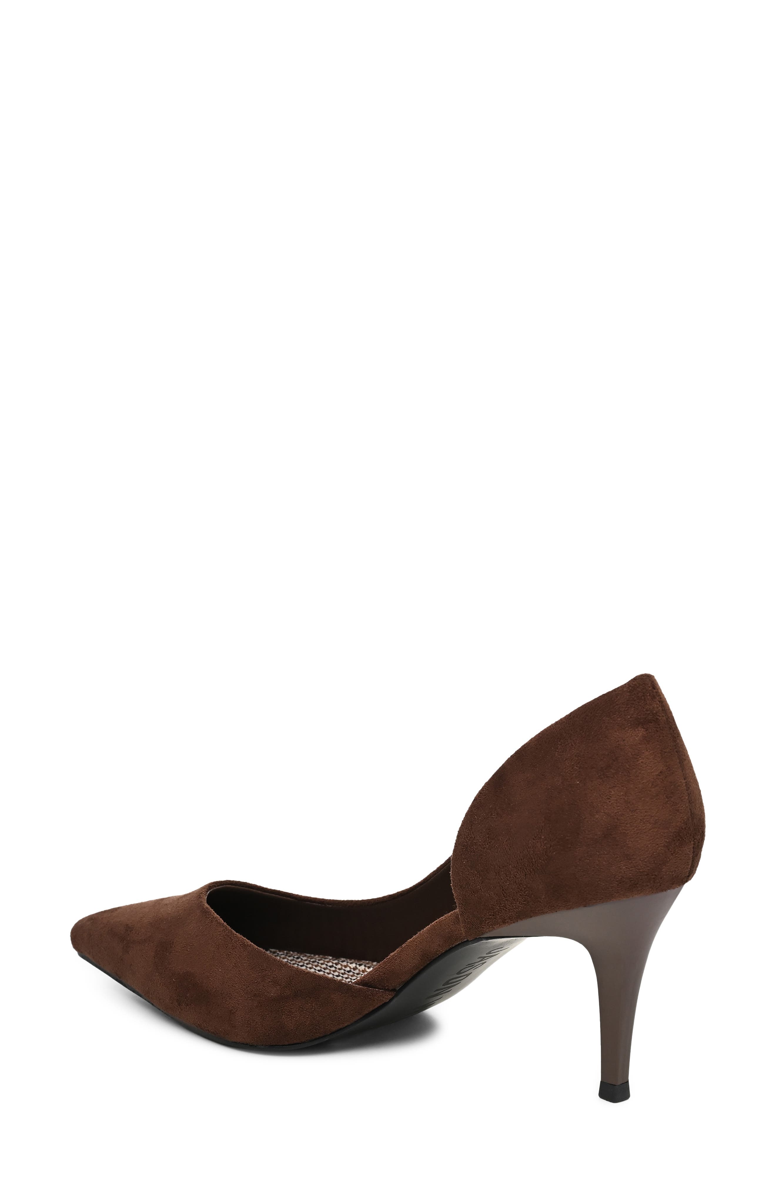Millo d'Orsay Pump, Alternate, color, CHOCOLATE MICRO