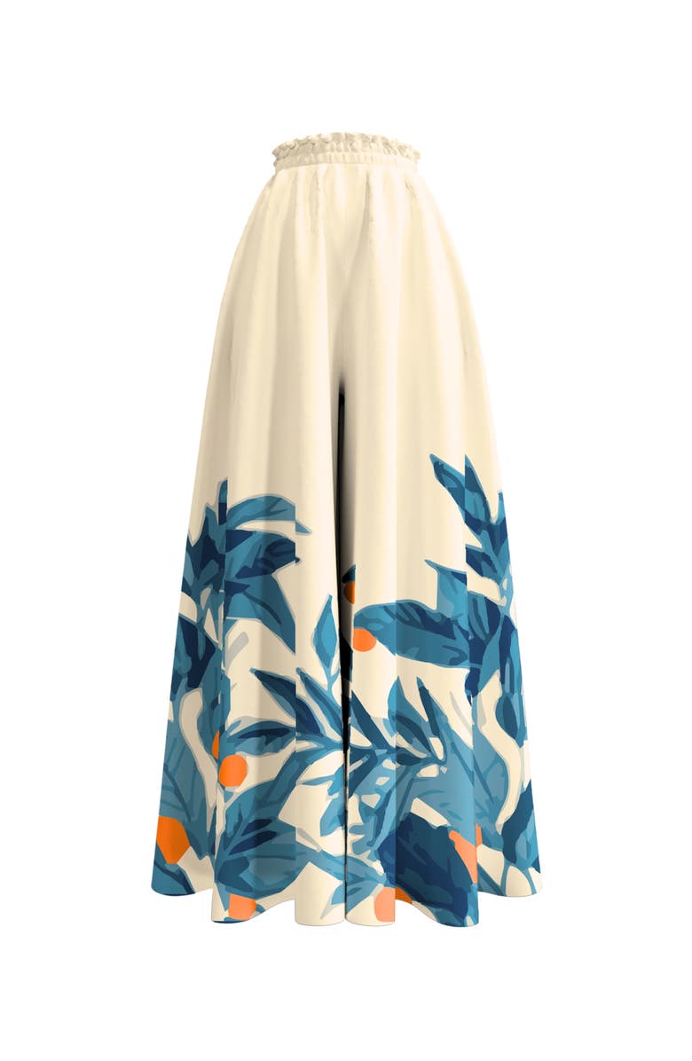 DIARRABLU High Waisted Jant Pants Zest, Alternate, color, Zest Navy