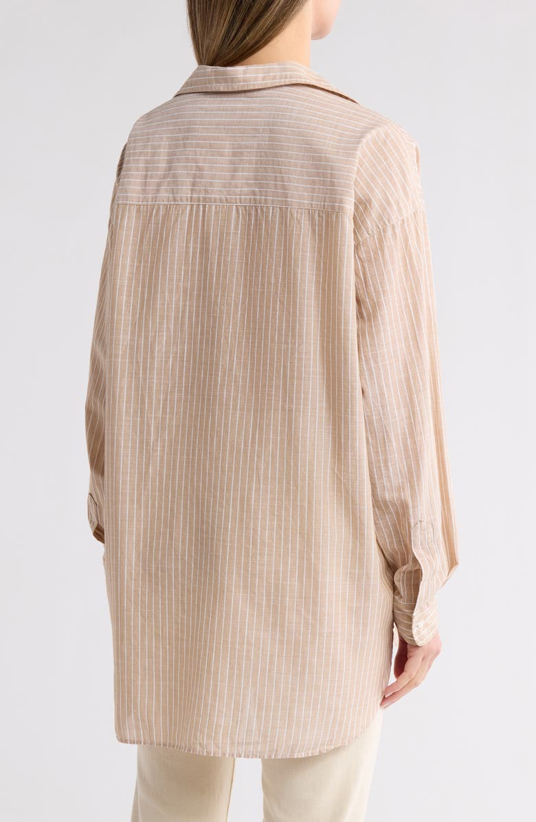 Frank & Eileen Shirley Oversize Stripe Button-Up Shirt, Alternate, color,