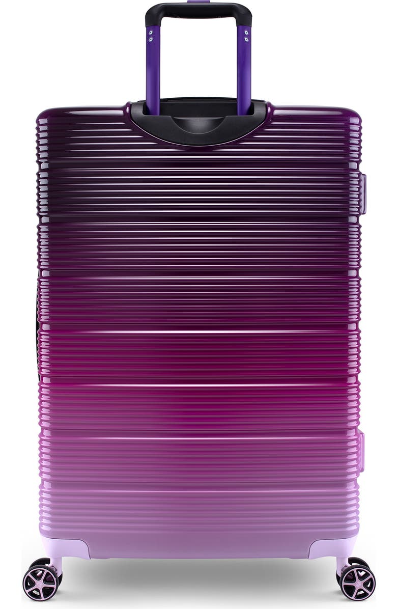 Vacay Spotlight 28" Ombre Purple Spinner Suitcase, Alternate, color,
