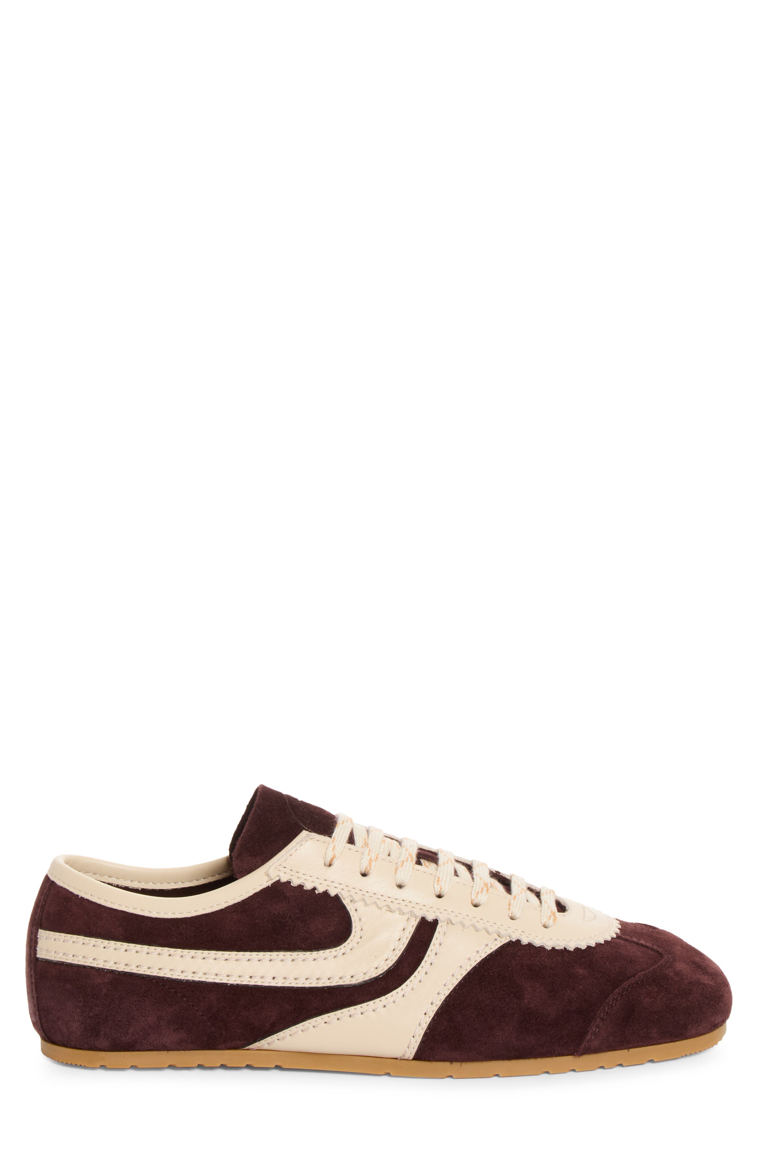 Slim Suede Low Top Sneaker, Alternate, color, 402 DARK PURPLE