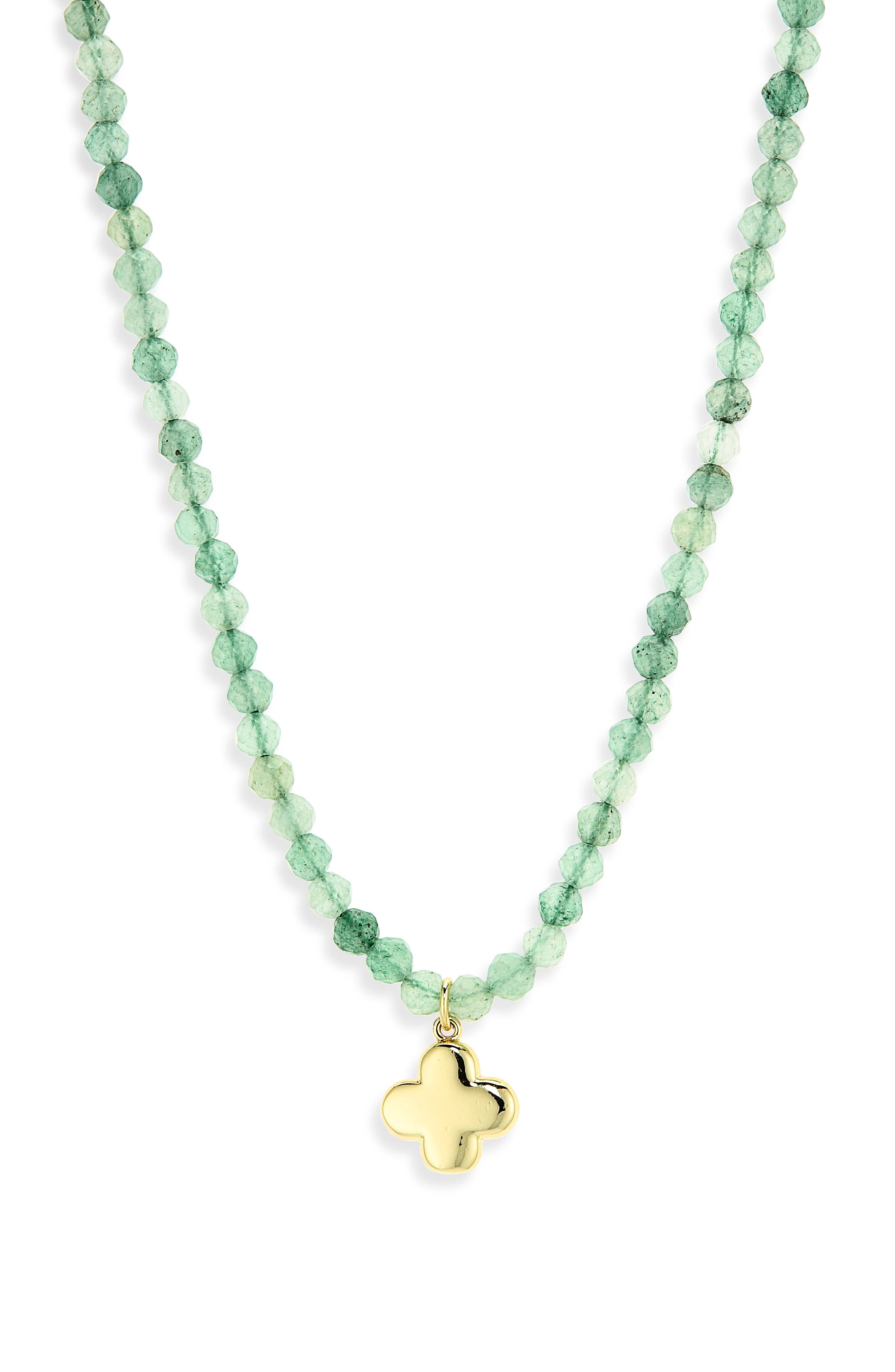 ARGENTO VIVO Clover Beaded Necklace