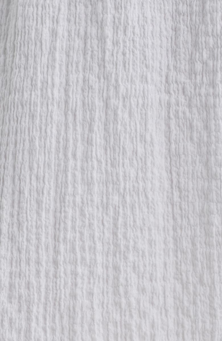 Bernardo Crinkle Maxi Skirt, Alternate, color, Bright White