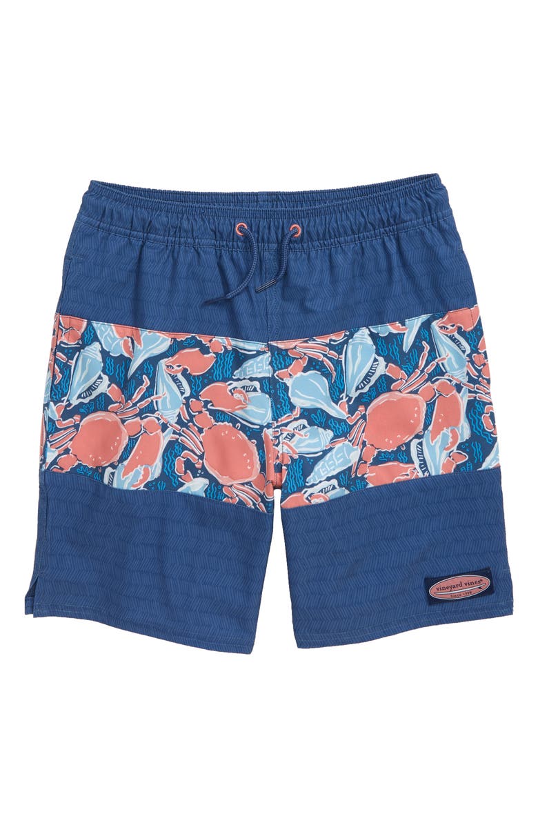 vineyard vines Pieced Chappy Swim Trunks, Main, color,