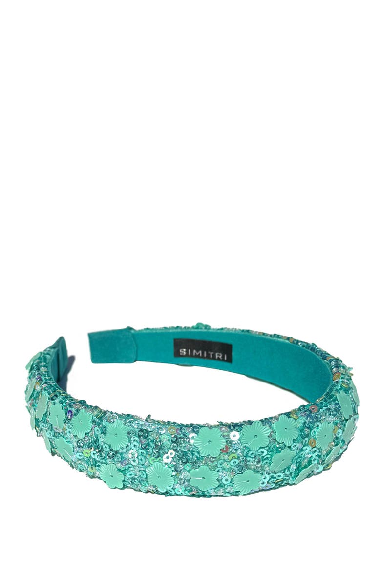 Simitri Firozi Headband, Main, color, Firozi