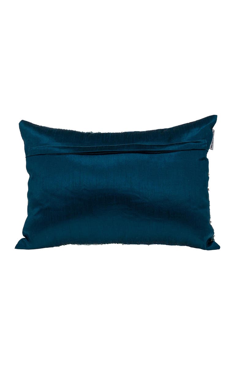 PARKLAND COLLECTION Petunia Tapestry Throw Pillow, Alternate, color, Green